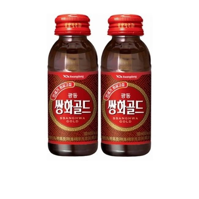 Kwangdong Pharmaceutical Ssanghwa Gold, 20 bottles, 100ml