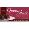 Queen Anne Dark Chocolate Covered Cordial Cherries | 6.6 oz | 10 Piece Gift Box | Whole Cherry Sweet Creamy Fruity Flavor
