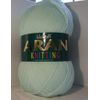 Woolcraft Aran Knitting Yarn 400g 100% Acrylic 460 Mint