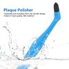 Professional Tooth Stain Remover, Dental Teeth Whitening Polisher Tooth Stain Eraser Plastic Teeth Cleaning Polishing Tool Oral Hygiene Care Tool(blue)