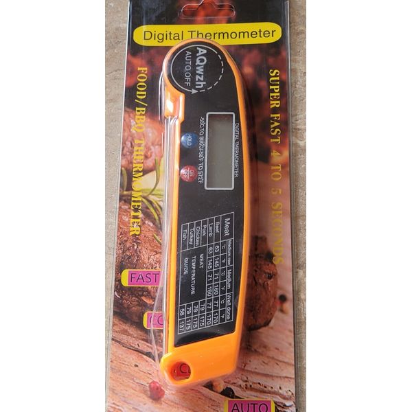 Digital Meat Thermometer, Super Fast, Food, BBQ. Magnetic back