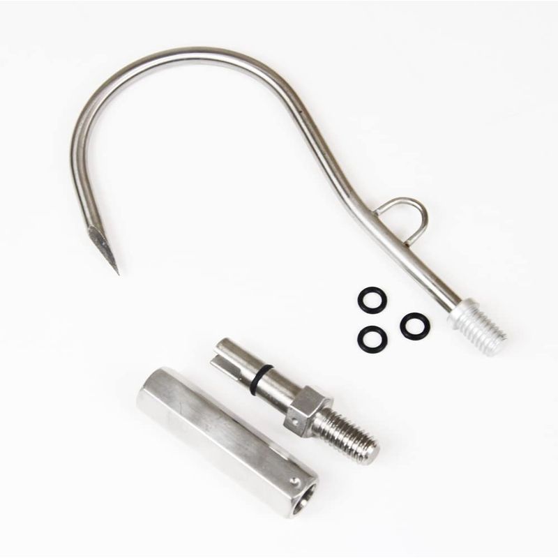 Gaff & Nakajima Power Adapter II Flying Gaff Set with Rope Hanging (sip ...