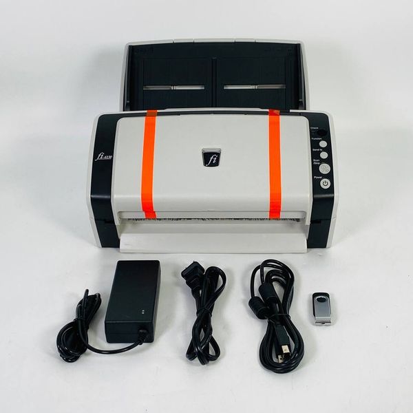Fujitsu Fi-6130 Color Duplex Sheet-Fed Scanner with Adapter USB Setup Drivers