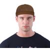 Initlove Docker Hat for Mens Mesh Beanie Cap Breathable Brimless Sailor Hat Black Coffee