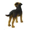 Lesser & Pavey Border Terrier, Blue, Resin, Black/Tan, H10cm