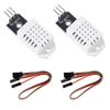 DHT22 Single Bus Digital Temperature and Humidity Sensor AM2302 Module Electronic Building Block Compatible with Arduno 2PCS