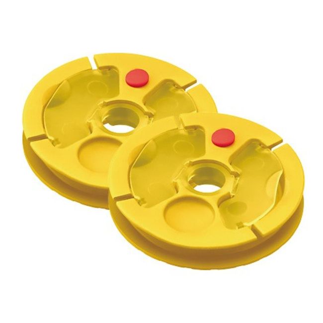 SHIMANO CS-311L Ayu / Rotary Work Roll R Replacement Spool (2 Pieces) Yellow