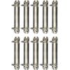KrauseHandler - Ring Binder Mechanism - (2 Ring) - D Shaped - Pack of 10