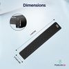 EdgeRest PostureUp L-Shaped Desk Wrist Rest Elbow Parent Variations (Black, Mini)