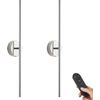 Battery Operated Wall Sconces with Remote Control, Dimmable Wall Sconces Set of 