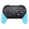 eXtremeRate Heaven Blue Replacement Handle Grips for Nintendo Switch Pro Controller, DIY Custom Hand Grip Shell for Nintendo Switch Pro - Controller NOT Included