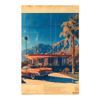 1960s Mid Century Modern Future Concept Art Print BPV17