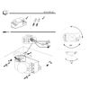 Surface Ceiling Wall Mounted Adjustable Microwave Radar Motion Detector Sensor Light Switch Auto Control Lighting 180W LED Load 360 Degree Angle 10M Range