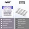 Extra Volume Eyelash Extensions by FYNE (Long, Multicolour)