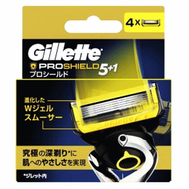 P&amp;G Gillette ProShield Flex Ball Equipped with Replacement Blades, 4 Pieces