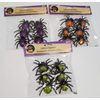 18 pk Colorful Spiders Bundle, Halloween