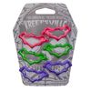Kreepsville 666 Multicoloured Bat Snap Clips Gothic Vampire Halloween Accessory