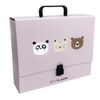 Interdruk - Children's File Box - Case with Handle - Rigid Folder - Fits A4 Size - Bebe Friends G