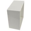 kenable Surface Mount Back Box Pattress Box 1 Gang 46mm [45mm]