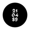 21.04.89 - Birthdate Design with Birth Day.Month.Year PopSockets Swappable PopGrip