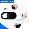 ReFind [25pcs] Camera Cover Slide Blocker – Privacy Sticker and Webcam Protector for Laptop, PC, MacBook, iPhone, Android and Computer Accessories