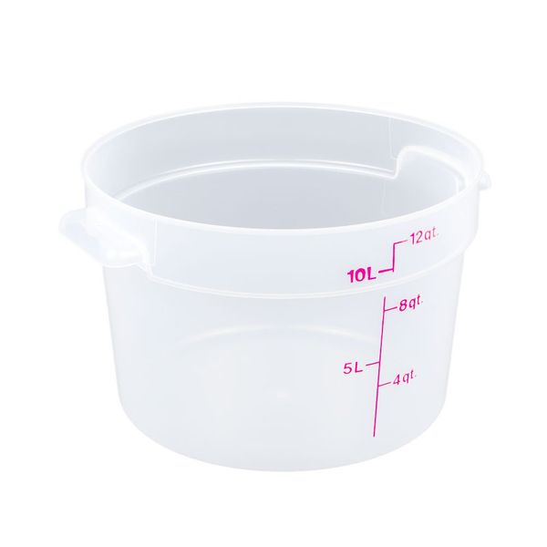 Cambro Round Polypropylene Food Storage Container