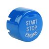 KSTE Car Engine One-Button Start Button Compatible with B-M-W F30 G/F Disk Bottom with Start&Stop (Blue)