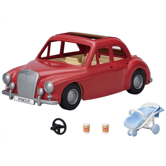 Sylvanian Families Car V-05 Family Car, Delightful Going On The Go Family Car