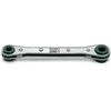 HAZET 2265-1 140 mm Reversible Ratchet for Bits - Bright Chrome-Plated