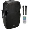 Knox Gear 15 inch Rechargeable PA Sound System with USB SD and Bluetooth