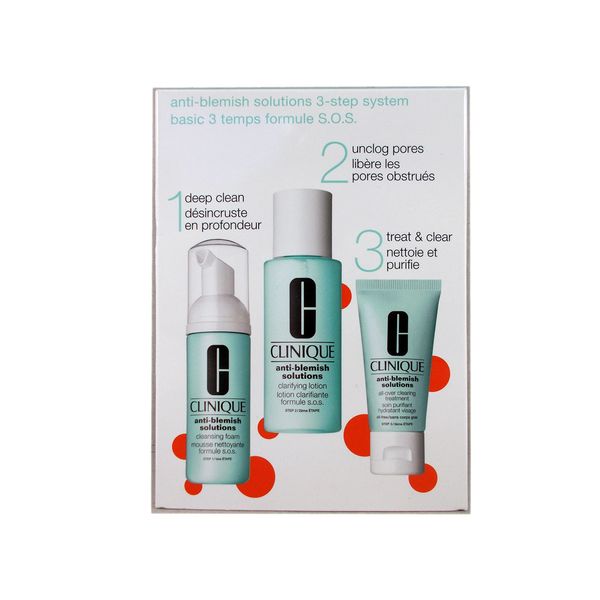 Clinique Anti-Blemish solutions 3 step system basic 3 temps formule