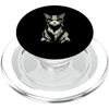 Steampunk Cat Wearing Vr Headset With Cat Ears PopSockets PopGrip for MagSafe