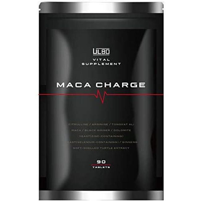 ULBO MACACHARGE Citrulline Arginine Zinc Maca Carefully selected 10 types 90 tablets Made in Japan