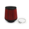 3" 76mm High Flow Inlet Cleaner Dry Filter Cold Air Intake Cone Replacement Red