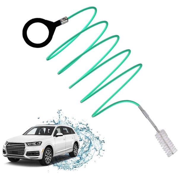 Sunroof Drain Cleaning Tool, 118-Inch Car Sunroof Drain Cleaning Brush For Car Sunroofs Windshield Wiper Drain Holes, Flexible Car Accessories Auto Sunroof Cleaning Brush