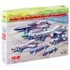 ICM 1/72 Soviet air-to-surface Missile/Locket Canister Set Plastic Model 72213