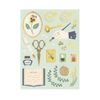Midori 86923006 Letter Set, Collage, Stationery Pattern