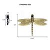 Michael Healy Dragonfly Door Knocker - Brass (Standard Size)