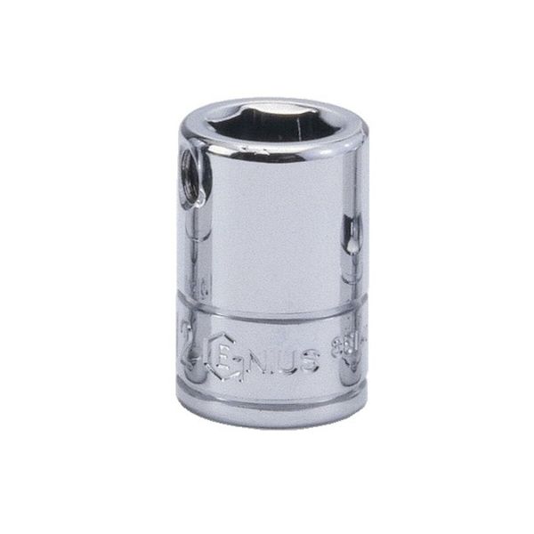 Genius Tools 1/2" Dr. 1/4" Hex Shank Bit Holder, 36mmL - 408+