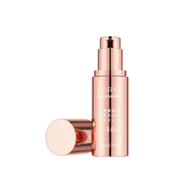 FOREO SUPERCHARGED SERUM 2.0 - Anti-aging Face Serum - Conductive Gel - Moisturizing Face Care - Hyaluronic Acid & Squalane - Vegan & Cruelty-free - All Skin Types - 30ml