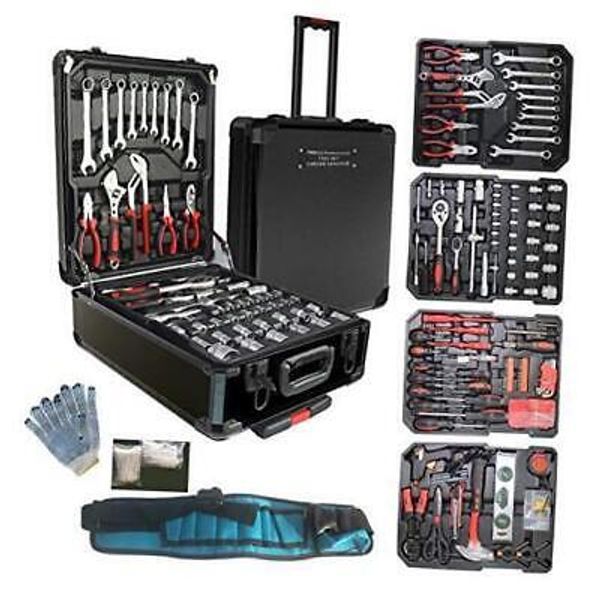 House Repair Kit Set, Household Hand Tool Set, with Tool Belt