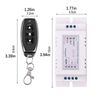 Motor Wireless Remote 12V Switch 2 Channel RF433MHz Universal Remote Control