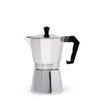 6 Cup Silver Stovetop Espresso Maker Durable Cast Aluminum Coffee Maker
