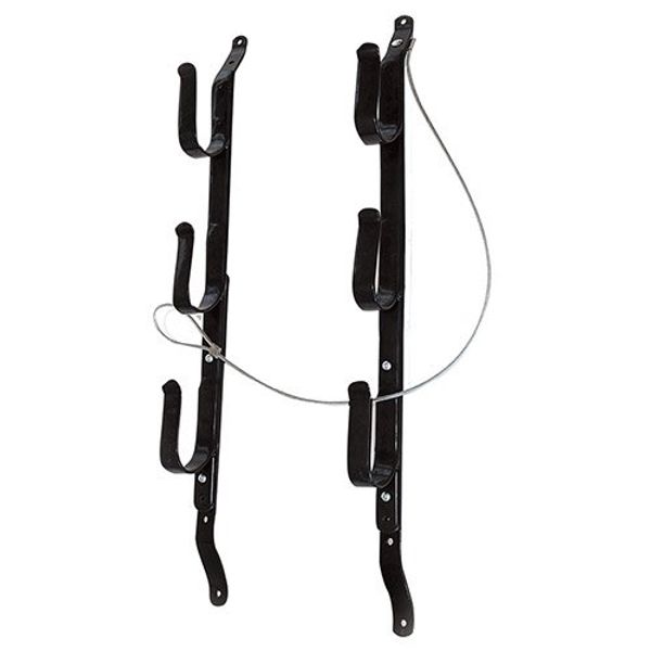 Allen Company unisex adult Metal Allen Company Steel Three Gun Locking Truck Window Rack Black, Multi, 3 Gun US