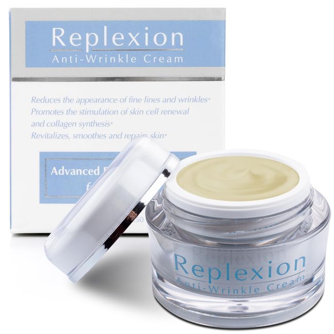 Replexion Anti-Wrinkle Krem, Yaşlanma Karşıtı Bakım Kremi – Anti-Aging, Gençleştiren Kırışıklık Karşıtı Yenileyici Bakım Kremi – Gece ve Gündüz, Göz Çevresi, Tüm Yüz ve Boyun Bölgesi İçin (50ML)