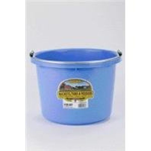 Little Giant Farm & Ag P8BLUE 8 Quart Blue Plastic Buckets