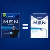 TENA Men Protective Shield, 112 Extra Thin Incontinence Liners, 14 x 8 packs