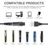 YAODHAOD 5V USB Shaver Charger Cable for Philips Shaver,One Blade Charging Cable Compatible with Norelco HQ8505 5000/7000 QP2620 Philips, Whale, Kemei, Babybliss etc