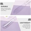 Minkissy 4pcs Cosmetic Spatula Plastic Facemask Stirring Stick Makeup Scoop Facial Beauty Spoon Eye Cream Massager Applicator for Mixing Sampling Transparent