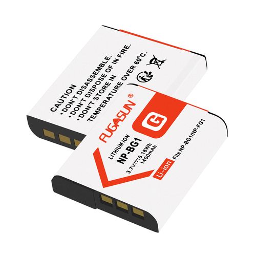 2 pcs NP-BG1 NPBG1 NP-FG1 NPFG1 Battery with Charger for DSC-H10 H20 H50 H55 H70 H90 DSC-HX9V HX10V HX20V HX30V DSC-T20 T100 DSC-W90 W100 W120 W130 W150 W170 W200 W210 W215 W220 W230 W270 W290 W300